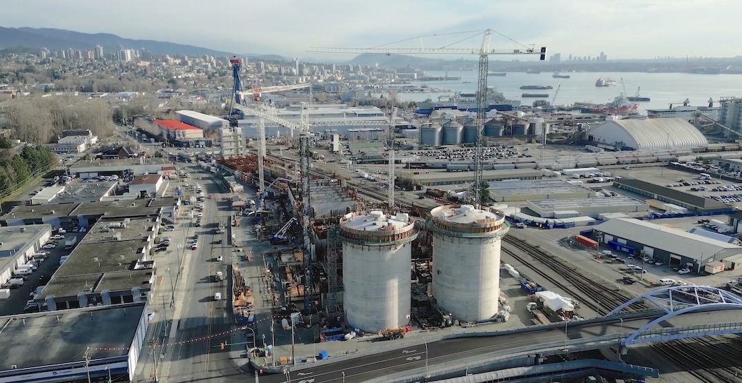 2025년 1월 공사 진행 모습 #2 (Metro Vancouver)