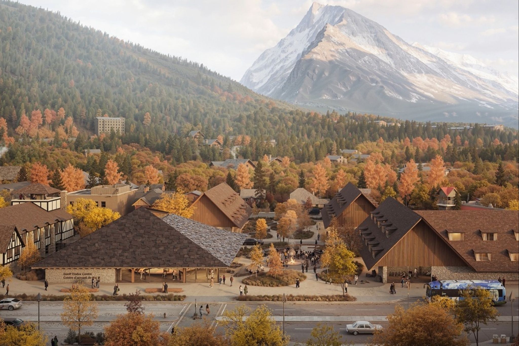 Banff Avenue 프로젝트 콘셉트 이미지