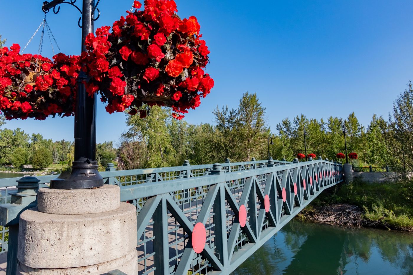 Prince's Island Park 강변 — Eau Claire, Calgary