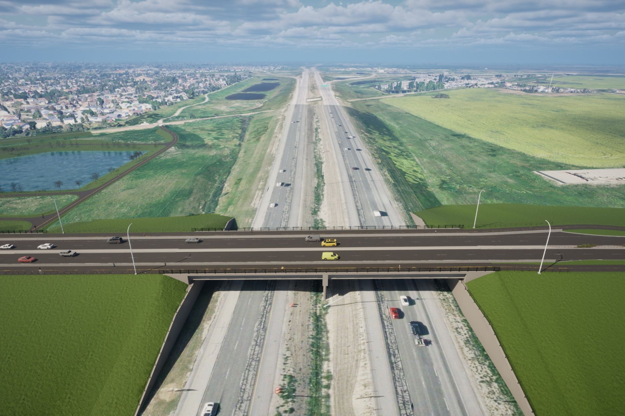 Memorial Drive 연장선 계획안 (City of Calgary)