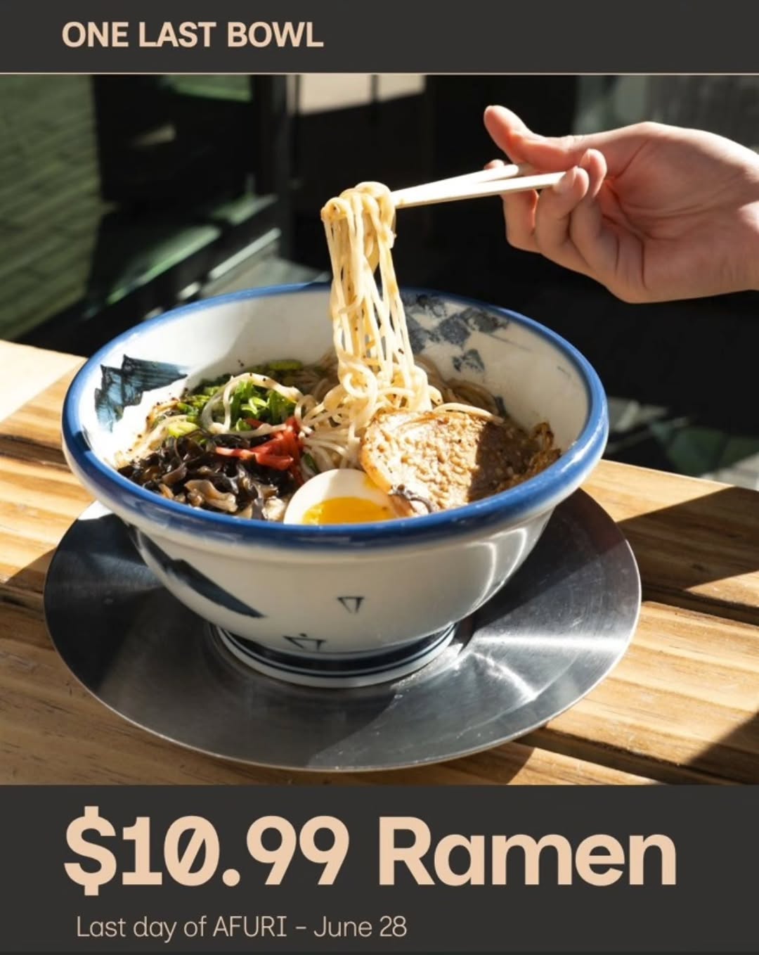 아후리 라멘 밴쿠버(Afuri Ramen Vancouver)